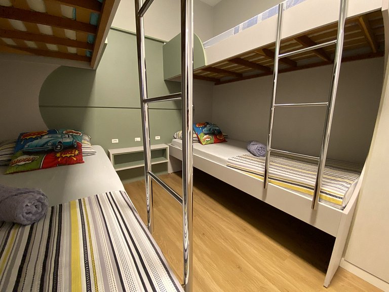 N5406 Ap completo Home Club 3qts p/ até 8 pessoas