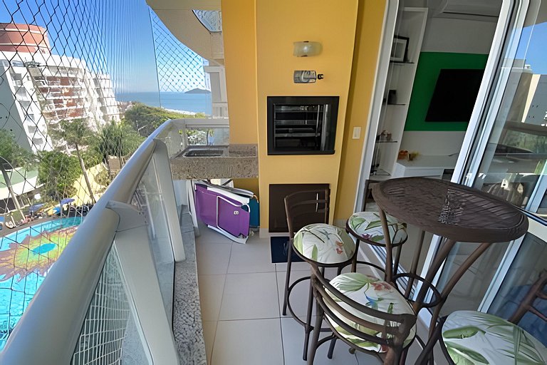 2Q Vista Mar Piscina Home Club Beto Carrero N2604