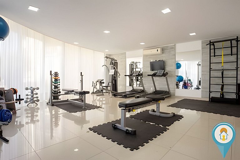 2Q Vista Mar Piscina Home Club Beto Carrero N2604