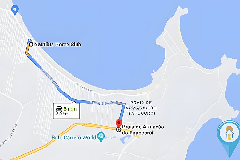 LUXO Nautilus Home Club Beto Carrero Praia N2206