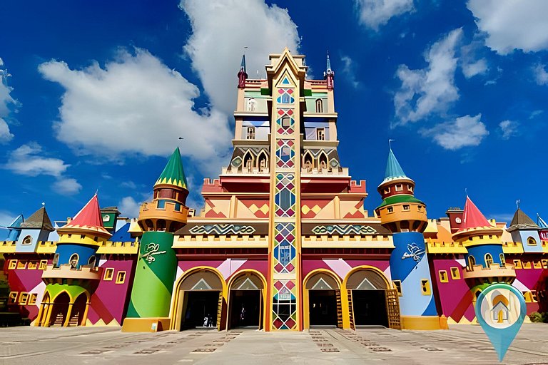 Bali Pé na Areia Vista Mar Beto Carrero e Férias