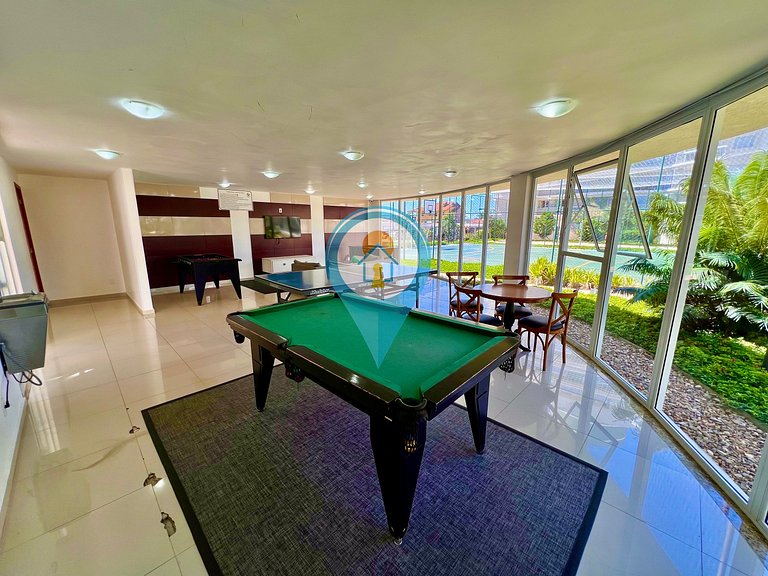 N5406 Ap completo Home Club 3qts p/ até 8 pessoas