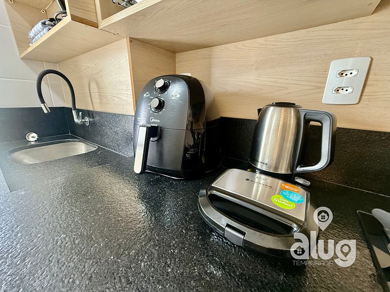 S402T2 Beto Carrero - Vista Mar - Lazer e Garagem