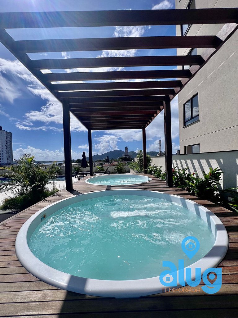 S402T2 Beto Carrero - Vista Mar - Lazer e Garagem