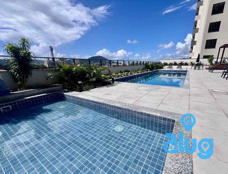 S402T2 Beto Carrero - Vista Mar - Lazer e Garagem