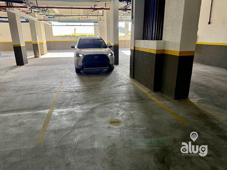 Apartamento 3 quartos perto Beto Carrero com vista mar