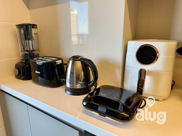 Apartamento 3 quartos perto Beto Carrero com vista mar