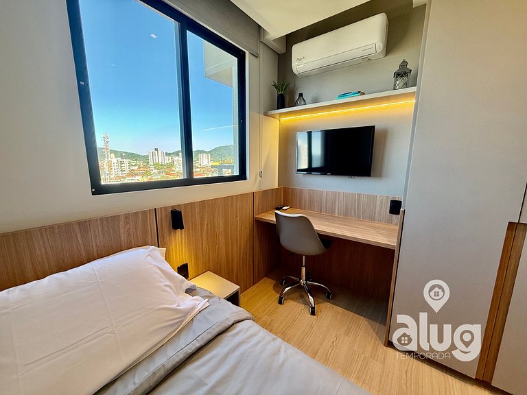 Apartamento 3 quartos perto Beto Carrero com vista mar