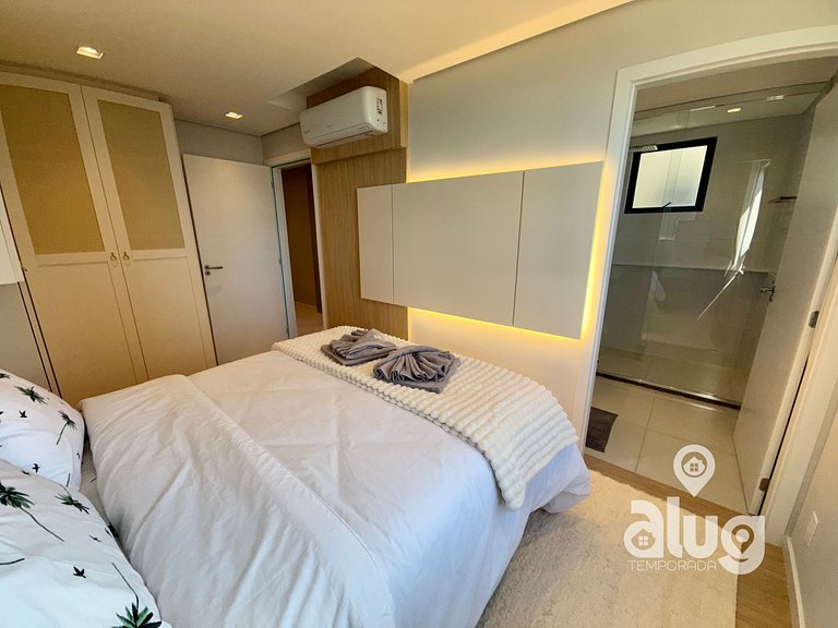 Apartamento 3 quartos perto Beto Carrero com vista mar