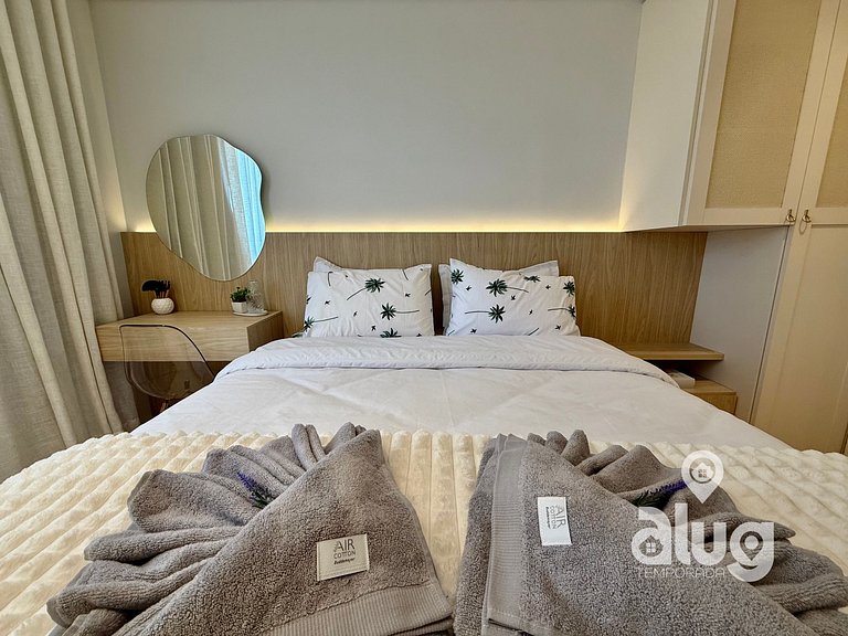 Apartamento 3 quartos perto Beto Carrero com vista mar