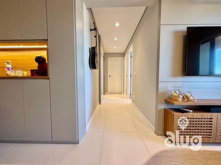 Apartamento 3 quartos perto Beto Carrero com vista mar