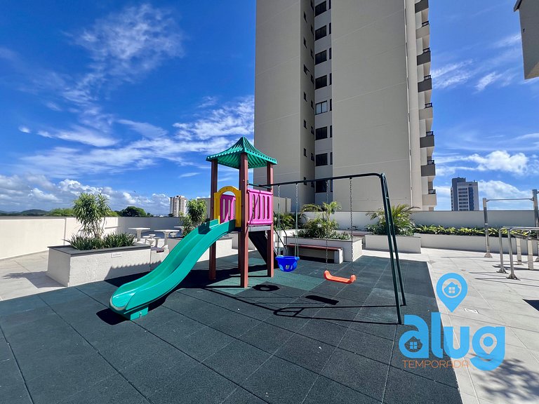 Apartamento 3 quartos perto Beto Carrero com vista mar