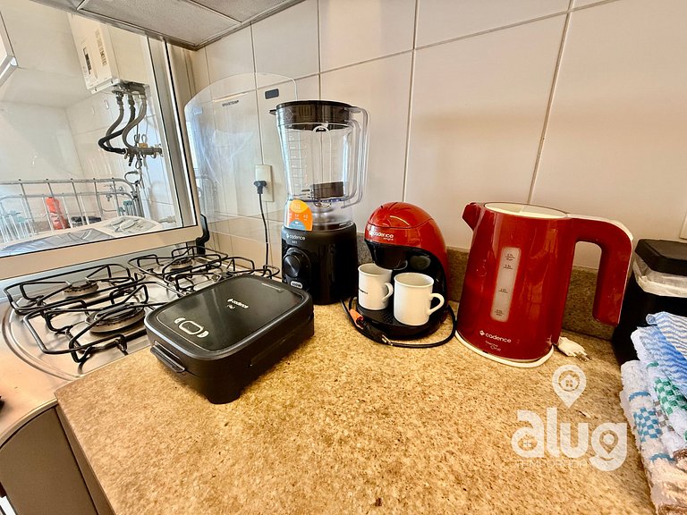 N1702 Incrível Vista Mar Beto Carrero 4 Quartos