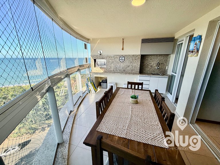 N1702 Incrível Vista Mar Beto Carrero 4 Quartos