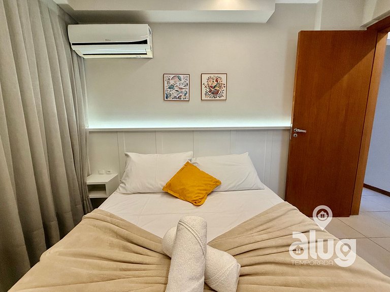 N1702 Incrível Vista Mar Beto Carrero 4 Quartos