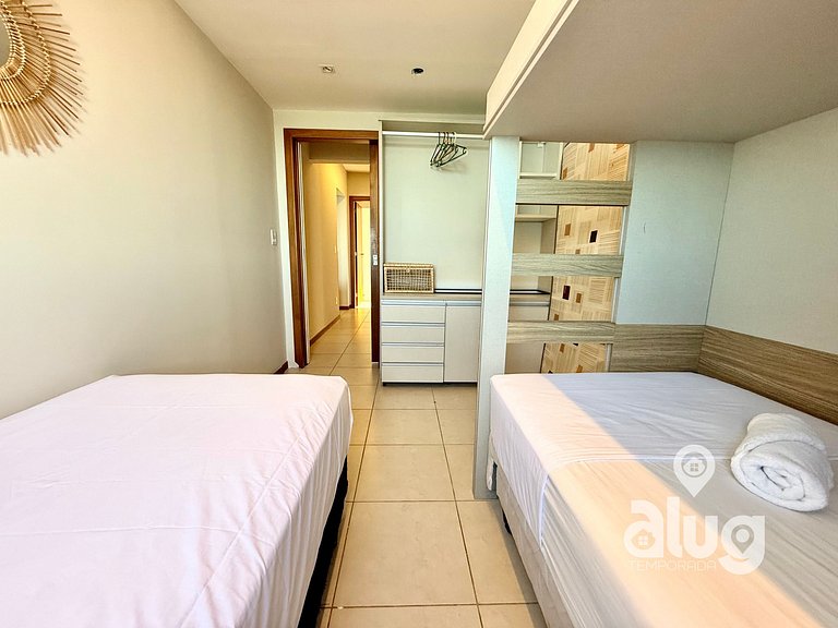 N1702 Incrível Vista Mar Beto Carrero 4 Quartos