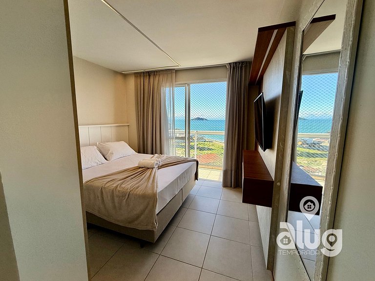 N1702 Incrível Vista Mar Beto Carrero 4 Quartos