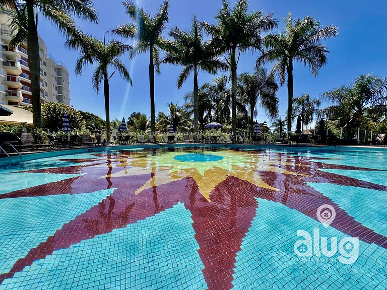 N1701 LUXO Vista Mar em Home Club Beto Carrero