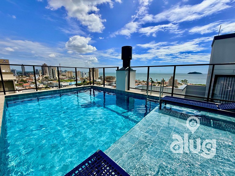 Beto Carrero | Vista Mar e Piscina Rooftop Safira