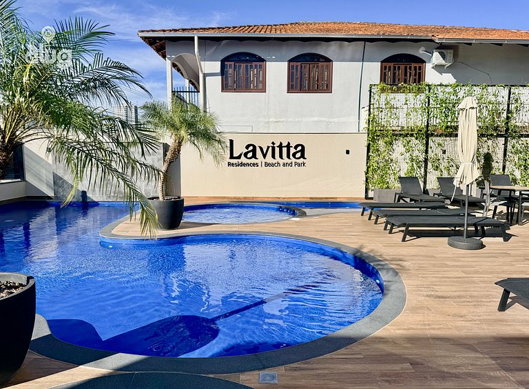 Beto Carrero a Pé - Vista Mar - Praia e Piscina