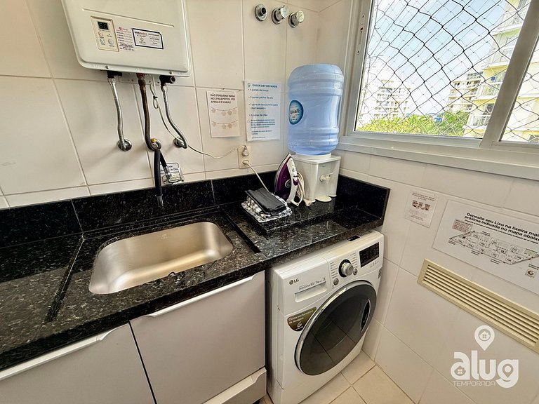 Apto 3 Quartos em Home Club com telas de Proteção