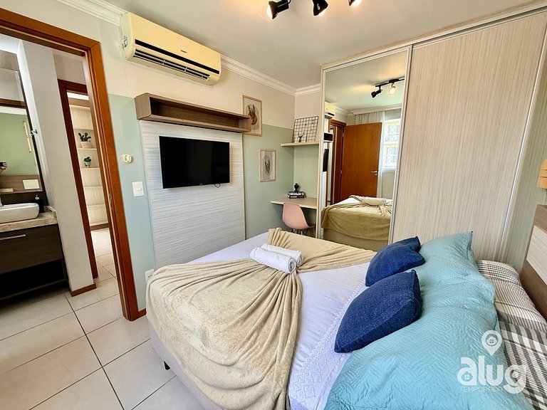 Apto 3 Quartos em Home Club com telas de Proteção