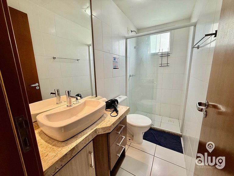 Apto 3 Quartos em Home Club com telas de Proteção