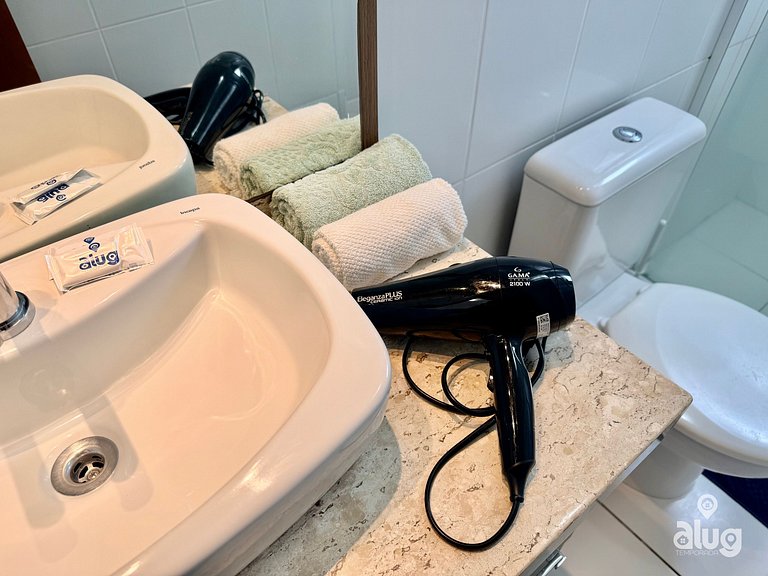 Apto 3 Quartos em Home Club com telas de Proteção