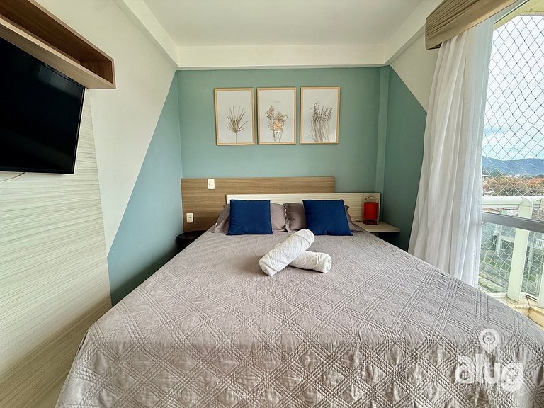 Apto 3 Quartos em Home Club com telas de Proteção