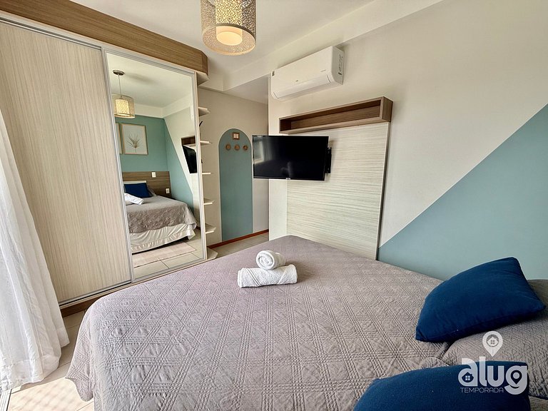 Apto 3 Quartos em Home Club com telas de Proteção